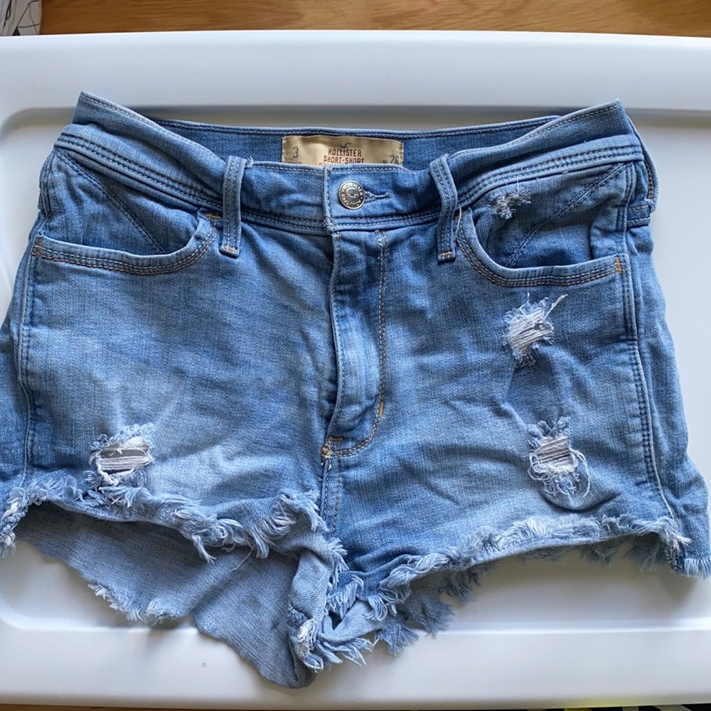 High Rise Hollister Shorts - Size 3